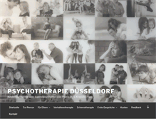Tablet Screenshot of duesseldorf-therapie.de